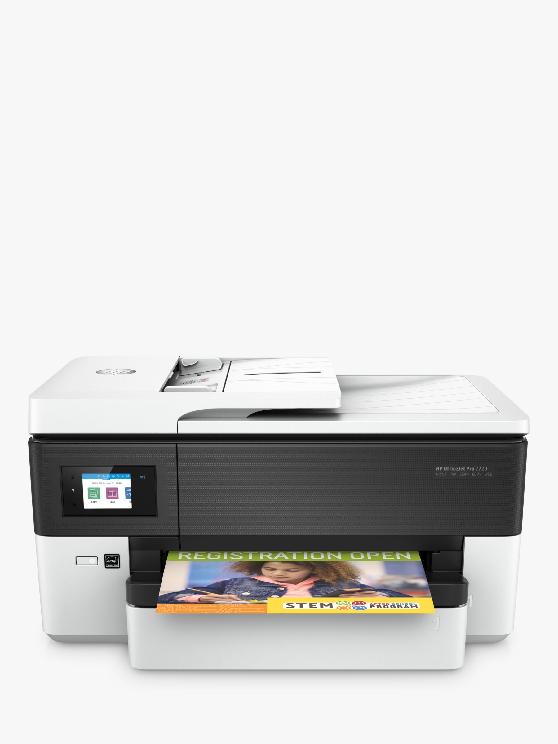 HP OFFICEJET PRO 7720 WIRELESS PRINTER LEARN HOW TO LOAD THE PAPER TRAY 