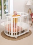 Boori Oasis Oval Cot with 3 Drawer Chest Nursery Set