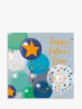 Belly Button Designs Dad Star Balloons Father's Day Card