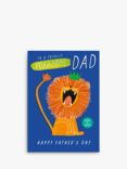 Art File Roarsome Dad Father's Day Card