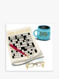 Woodmansterne Crossword Puzzle and Pen Father's Day Card