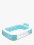 Funsicle Tranquil 6.6ft Rectangular Pool, Lagoon Blue