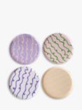 Ginger Ray Pastel Wave Disposable Plates, Pack of 8