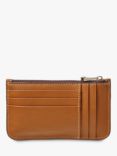 Aspinal of London Ella Leather Card and Coin Holder, Tan