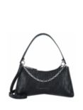 KARL LAGERFELD K/Seven Element Monogram Shoulder Bag, Black