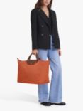 Longchamp Le Pliage Original Small Travel Bag, Orange