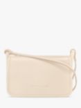 Longchamp Le Foulonné Leather Wallet on Shoulder Strap, Paper