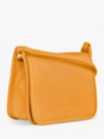Longchamp Le Foulonné Leather Wallet on Shoulder Strap