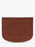 Longchamp Épure Leather Card Holder, Brown