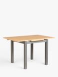 John Lewis ANYDAY Wilton 2-4 Seater Extending Dining Table, Grey