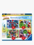 Spidey And His Amazing Friends Set of 4 Jigsaw Puzzles