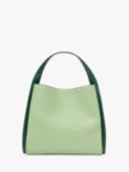 kate spade new york Knott Medium Leather Cross Body Tote Bag, Green