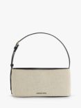 CHARLES & KEITH Wisteria Canvas Shoulder Bag, Multi