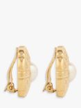 Susan Caplan Vintage Givenchy Faux Pearl Clip-On Earrings