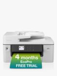 Brother MFC-J6540DWE Wireless All-in-One A3 Colour Inkjet Printer & Fax Machine with 4 Months EcoPro Subscription, Grey