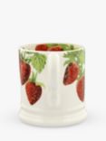 Emma Bridgewater Vegetable Garden Strawberries Half Pint Mug, 300ml, Red