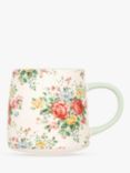 Cath Kidston Feels Like Home Stoneware Billie Mug, 340ml, Sage/Multi