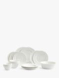Wedgwood Intaglio Bone China Dinnerware Set, White, 21 Piece