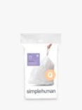 simplehuman Bin Liners, Size Q, Pack of 20