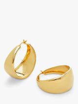 Monica Vinader Kate Young Hoop Earrings, Gold