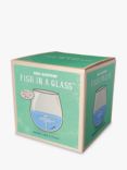 Mixology Fish in a Glass Tumbler, 500ml, Clear