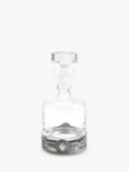 Royal Selangor Ace Whisky Glass Decanter, 750ml, Pewter Grey/Clear