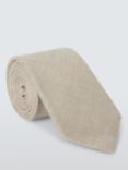 John Lewis Linen Tie, Stone