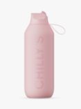 Chilly's Series 2 Flip Insulated Stainless Steel Drinks Bottle, 500ml, Blush Pink