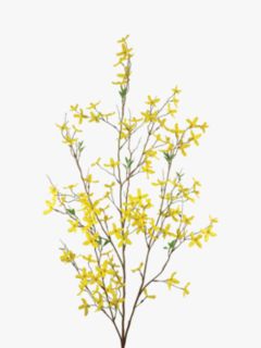 Floralsilk Artificial Large Forsythia Large, Yellow