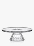 Waterford Crystal Cut Glass Lismore Cake Stand, 28cm