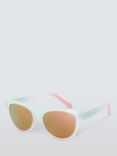 John Lewis Kids' Cat's Eye Pastel Ombre Sunglasses, Multi