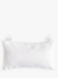 John Lewis Waffle Bath Pillow, White