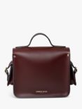 Cambridge Satchel The Small Traveller Leather Bag, Oxblood