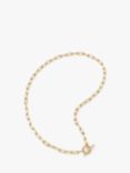 Astley Clarke Celestial T-Bar Necklace, Gold