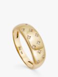 Astley Clarke Sapphire Starburst Band Ring, Gold