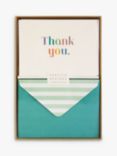 Portico Rainbow Thank You Note Cards, Pack of 10, Multi