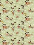 Sanderson Mickey & Minnie Made to Measure Curtains or Roman Blind, Macaron Green
