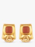 Susan Caplan Vintage Chanel Clip-On Earrings, Gold