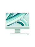 2023 Apple iMac 24 All-in-One, M3 Processor, 8GB RAM, 256GB SSD, 8‑Core GPU, 23.5” 4.5K, Green