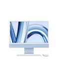 2023 Apple iMac 24 All-in-One, M3 Processor, 8GB RAM, 256GB SSD, 8‑Core GPU, 23.5” 4.5K, Blue