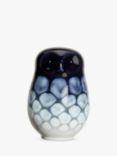 Poole Pottery Ocean Earthenware Owl Ornament, Blue