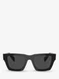 Prada PR A06S Men's D-Frame Sunglasses, Black