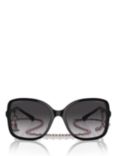 CHANEL Square Sunglasses CH5210Q Black/Grey Gradient