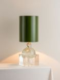 lights&lamps x Elle Decoration Edition 1.4 & Edition 1.7 Table Lamp, Clear/Green
