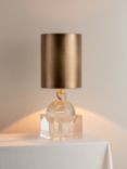 Lights & Lamps x Elle Decoration Edition 1.4 & Edition 1.9 Table Lamp, Clear/Brass