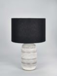 Pacific Kira Stoneware Table Lamp, Grey