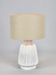 Pacific Kythira Stoneware Table Lamp, White
