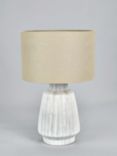 Pacific Kythira Stoneware Table Lamp, White