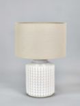 Pacific Malone Stoneware Table Lamp, White