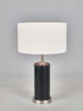Pacific Lifestyle Laurence Cylinder Table Lamp, Black